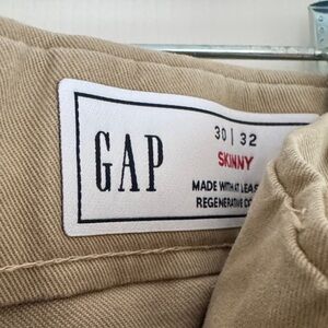GAP Slim Fit Tan Trousers